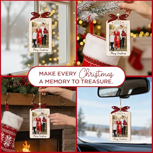 2025 Christmas Ornament Picture Frame