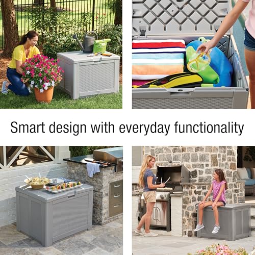 Medium Resin Outdoor Storage Deck Box