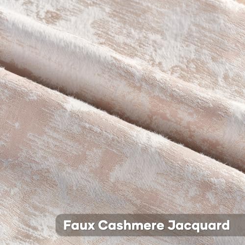 Pack of 2 Faux Cashmere Throw Pillow Covers 24x24 Inch (2 Count)