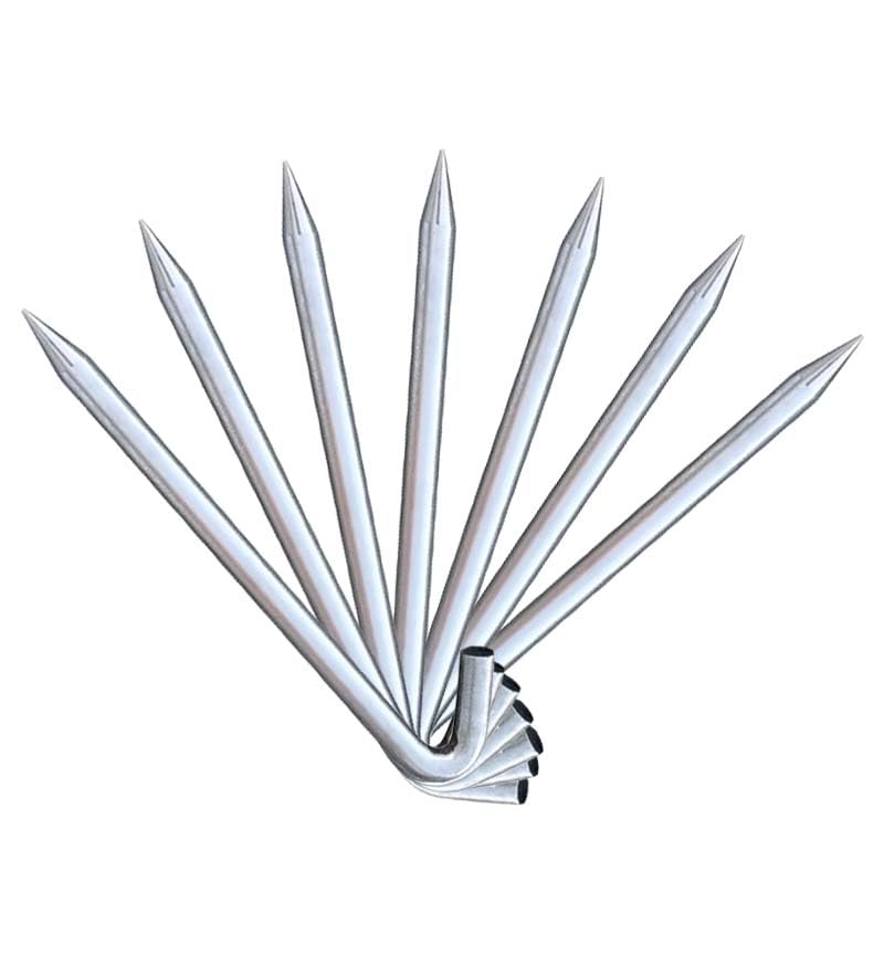Moose Supply Steel Tent Hook Stakes (10 Count)