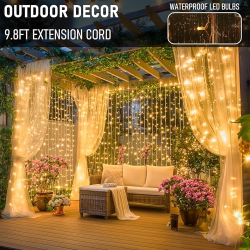 300 LED Curtain Lights