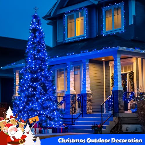 2 Pack Solar String Lights Outdoor (85.4 Foot)