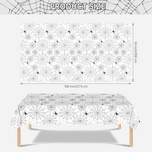 2 Pcs Halloween Tablecloth (2 Count)