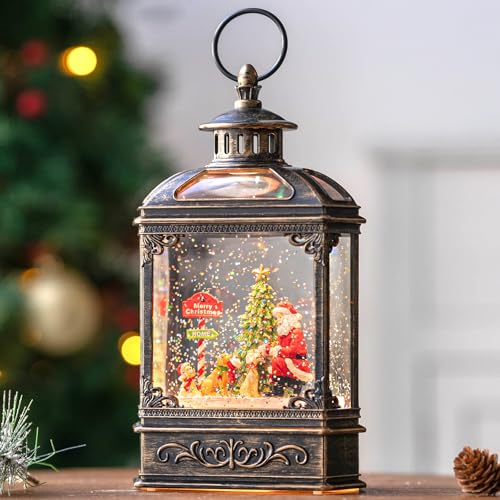 Snow Globe Lighted Christmas Decorations