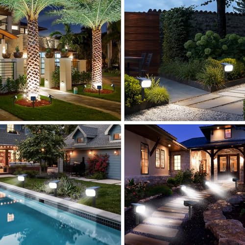 Solar Lights Outdoor Waterproof (8 Count)