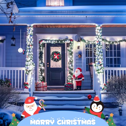 2 Pack Solar String Lights Outdoor (2 Count)