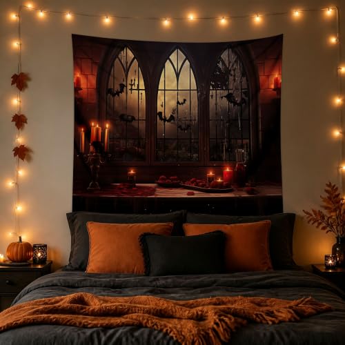 Halloween Tapestry Wall Hanging 59.1"x51.2"