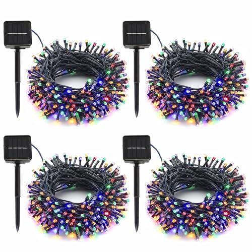 Solar String Lights Outdoor (4 Count)