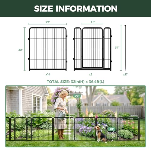 No Dig Garden Fence (94.93333333333334 Sq Ft)