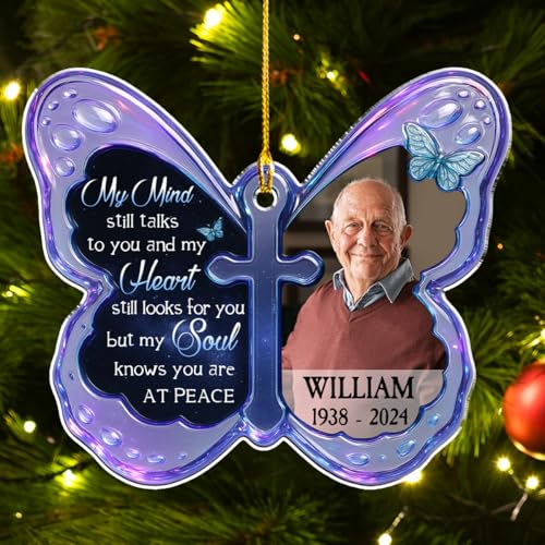 Personalized Memorial Acrylic Ornament