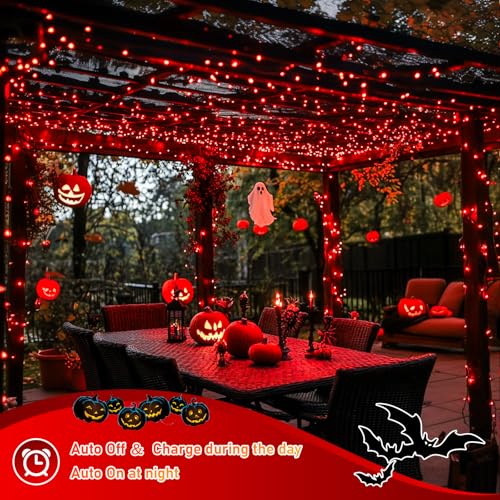 4 Pack Solar Fairy Lights (132 Foot)