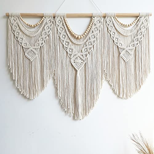 large macrame wall hanging