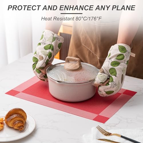 Placemats Set of 6 Washable Indoor (6 Count)