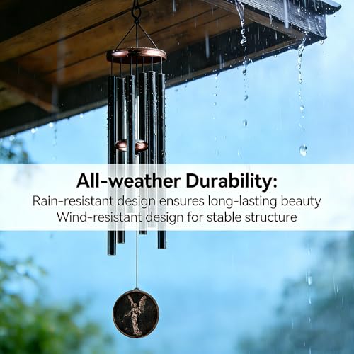 32" Angel Wind Chimes for Outside