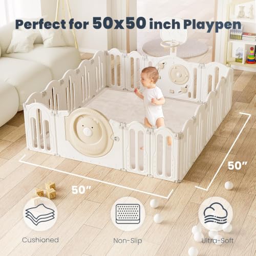 1.3" Thick Baby Play Mat for Floor