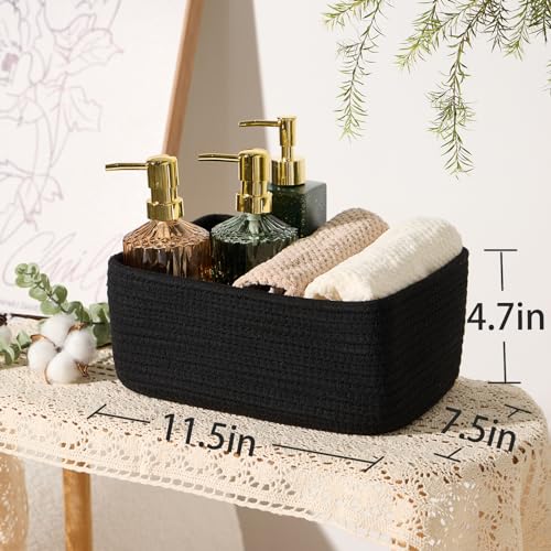 Small Storage Baskets for Organizing (3 Count)