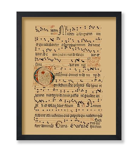 Vintage Hymnal Poster