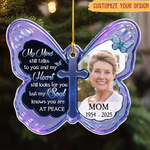 Personalized Memorial Acrylic Ornament
