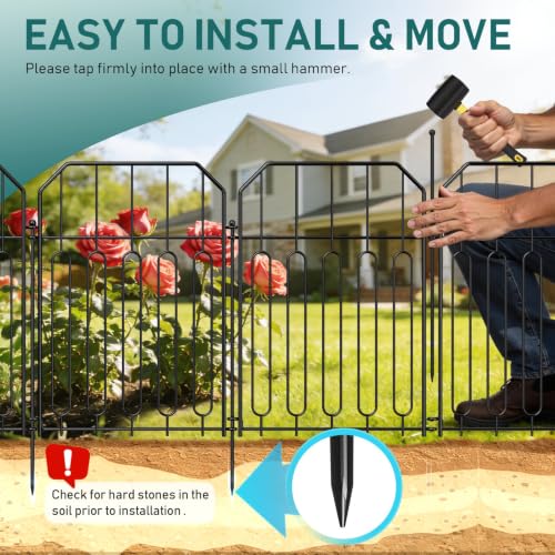 Garden Fence Total 10ft (10 Count)