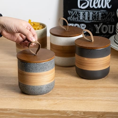 Small Coffee Jar with Airtight Lid