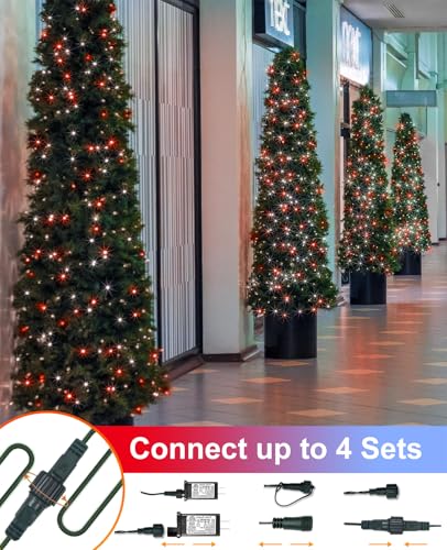 80FT 240 LED Christmas Lights Outdoor