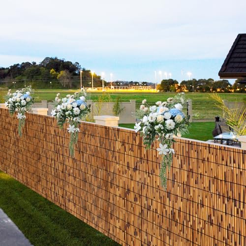 1 Pack Natural Reed Fence (65.6 Sq Ft)