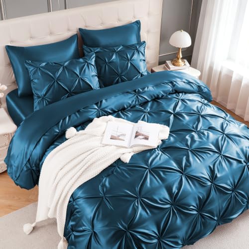 Satin California King Comforter Set