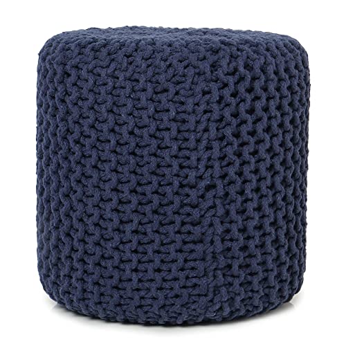 REDEARTH Cylindrical Pouf Ottoman