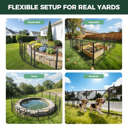 No Dig Garden Fence (94.93333333333334 Sq Ft)