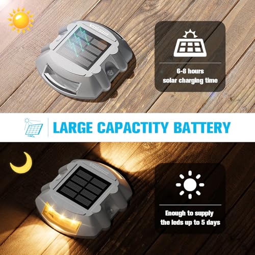 Solar Deck Driveway Dock Lights (20 Count)