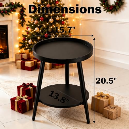 Black Side Table