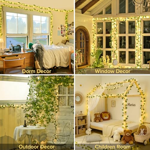 100 LED Vines with Lights Battery Operated (33 Foot)