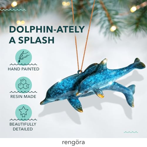 Hand Painted Beach Christmas Ornament