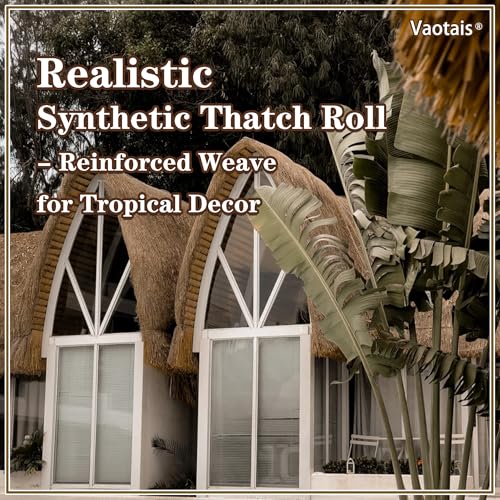 Realistic Synthetic Thatch Roll Sun