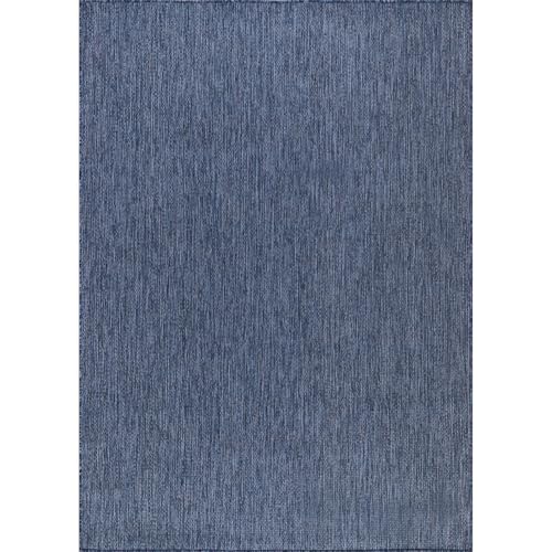 Washable Indoor Outdoor Rug 6x9 Weather Resistant Area Rugs Modern Solid for Porch Deck Balcony Backyard Patio Outside Carpet