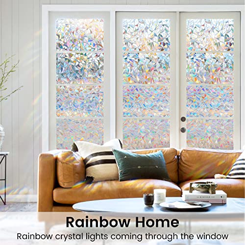 Stained Glass Window Privacy Film (19.3471 Sq Ft)