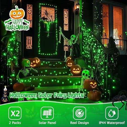 4 Pack Solar Fairy Lights (132 Foot)