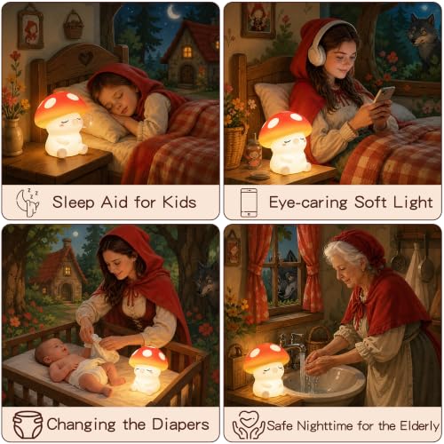 Mushroom Night Light