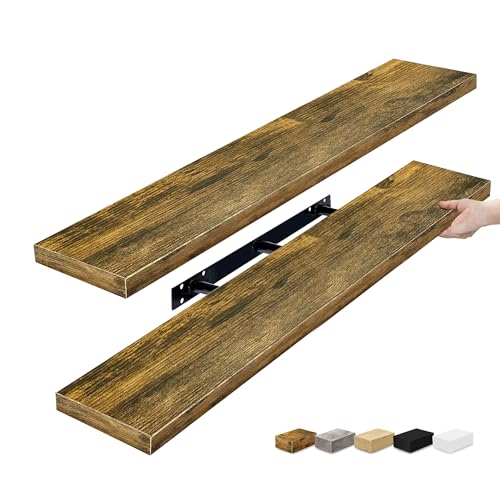 Floating Shelves for Wall Storage (2 Count)