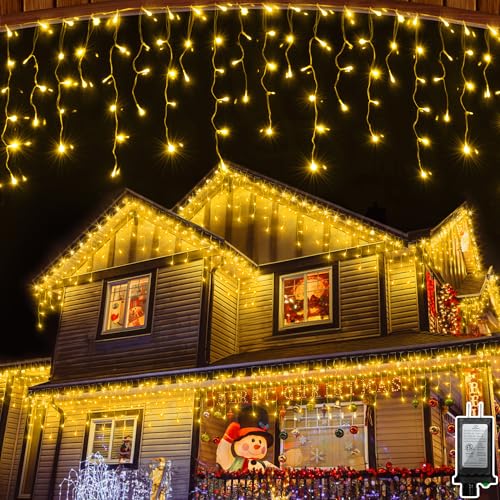 1296LED Christmas Lights with 288 Drops (131 Foot)