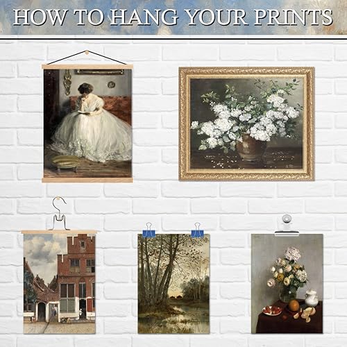 15 Pcs Unframed Vintage Moody Art (15 Count)