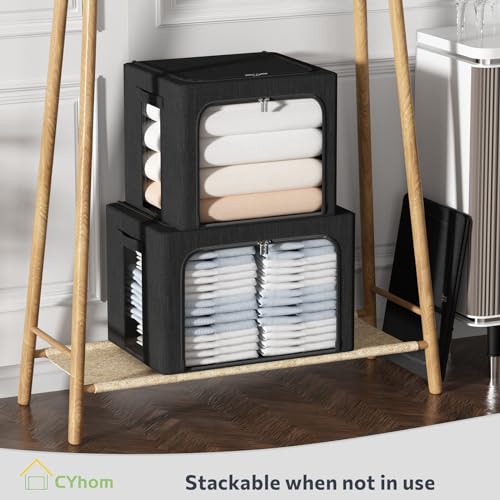 Extra Large Clothes Storage Bins Box (2 Count)