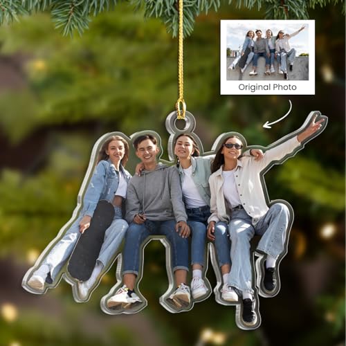 Personalized Custom Photo Ornament