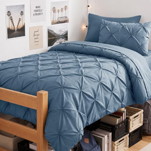 Twin XL Comforter Set Grayish Blue