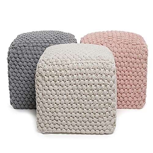 Square Pouf Ottoman Foot Rest