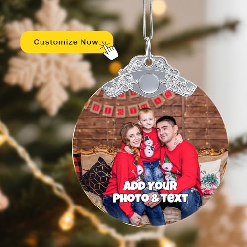 Personalized Christmas Ornament with Photo