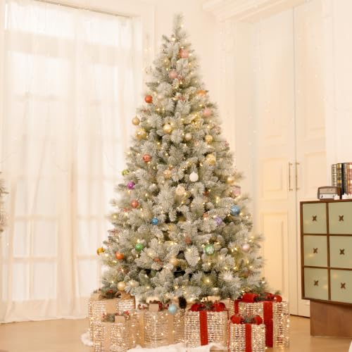 9 ft Snow Flocked Christmas Tree