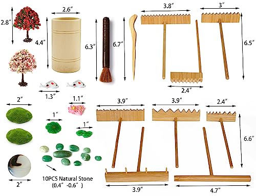 Zen Garden Tools Kit Accessories