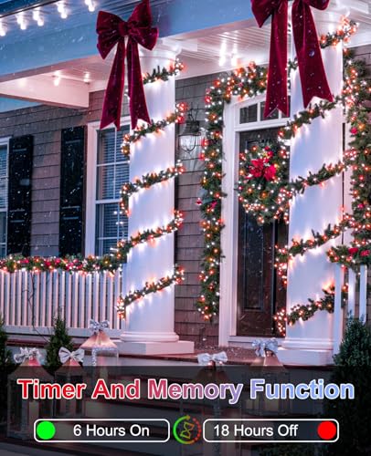 80FT 240 LED Christmas Lights Outdoor