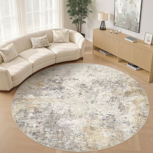 10ft Round Area Rug Living Room Rugs (24 Count)